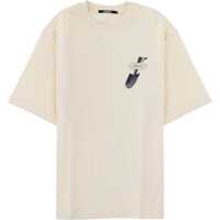 Tricouri T-Shirt "Leather" Barbati