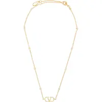 Bijuterii Valentino Garavani Dama - Coliere Valentino Garavani Vlogo Signature Necklace GOLD Femei (BM 19726703) - B-mall.ro