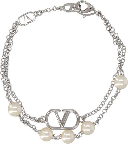 Bratari Valentino Garavani Vlogo Signature Bracelet SILVER Femei (BM 19726712) 2