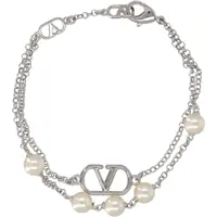 Accesorii Dama - Bratari Valentino Garavani Vlogo Signature Bracelet SILVER Femei (BM 19726712) - B-mall.ro