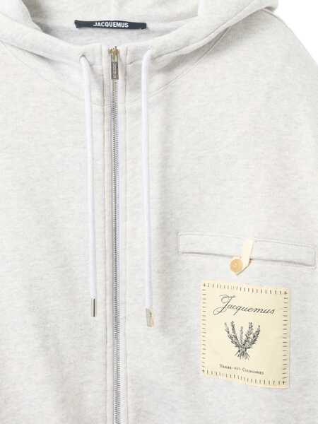 Bluze de trening JACQUEMUS The Tournament Sweatshirt GREY Barbati (BM 19726730) 4