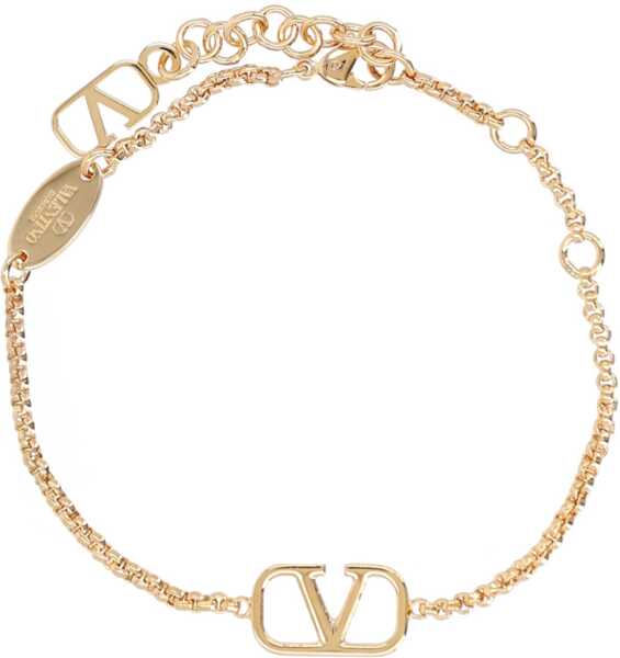 Bratari Valentino Garavani Vlogo Signature Bracelet GOLD Femei (BM 19726742) 2