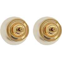 Cercei Valentino Garavani Dama - Cercei Valentino Garavani Vlogo Signature Earrings GOLD Femei (BM 19726745) - B-mall.ro