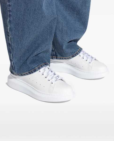 Sneakers Alexander McQueen LEATHER UPPER AND RUBBER SOLE SNEAKER White Femei (BM 19726750) 4