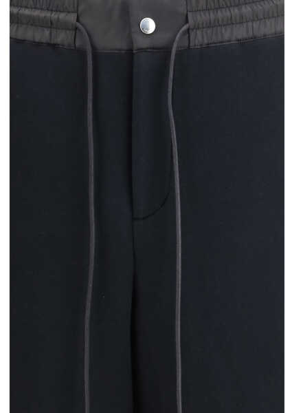 Pantaloni casual Sacai SPONGE SWEAT PANTS BLACK Barbati (BM 19726829) 3