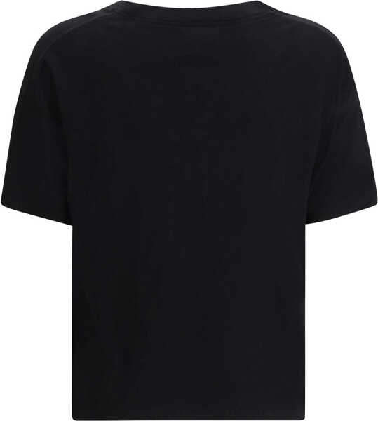 Tricouri LOULOU DE SAISON EZRA LDS CLASSIC FIT T-SHIRT BLACK Femei (BM 19726841) 2