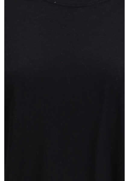 Tricouri LOULOU DE SAISON EZRA LDS CLASSIC FIT T-SHIRT BLACK Femei (BM 19726841) 3