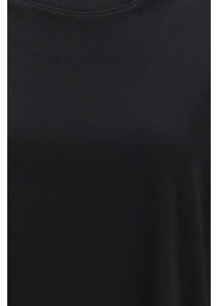 Tricouri LOULOU DE SAISON AYAZ LDS T-SHIRT DRESS BLACK Femei (BM 19726874) 3