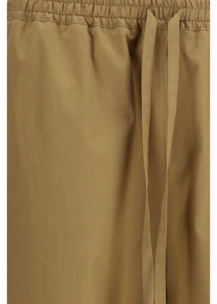 Pantaloni casual LOULOU DE SAISON SERO LDS STRAIGHT LEG PANTS DUNE Femei (BM 19726883) 3