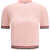 Thom Browne HECTOR ICON POINTELLE STITCH CREW NECK T LIGHT PINK