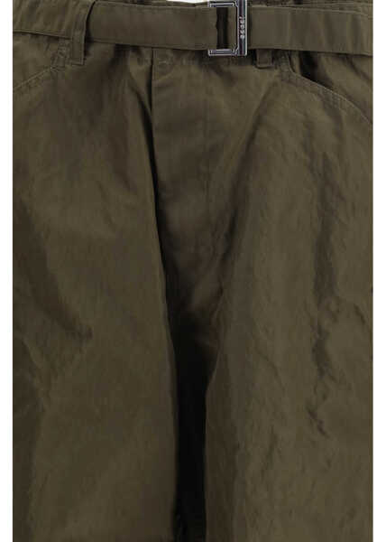 Pantaloni casual Sacai Cargo nylon Pants D/KHAKI Barbati (BM 19726904) 3