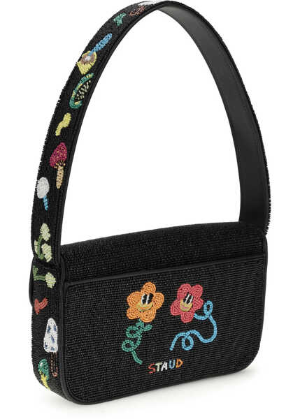 Genti de umar STAUD Tommy Shroomscape Beaded Shoulder Bag SHROOMSCAPE Femei (BM 19727027) 3