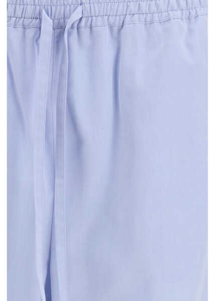 Pantaloni casual LOULOU DE SAISON SERO LDS STRAIGHT LEG PANTS STORM Femei (BM 19727042) 3