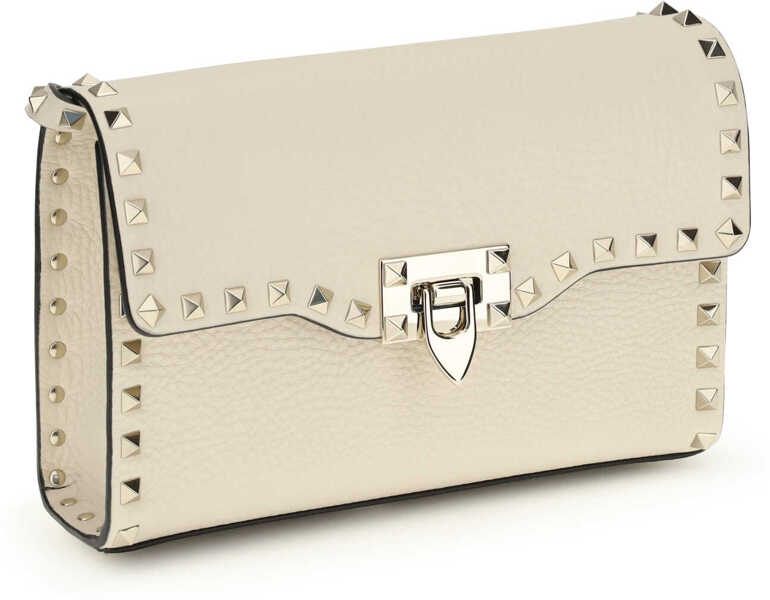 Genti de umar Valentino Garavani Small Rockstud crossbody Bag LIGHT IVORY Femei (BM 19727060) 2