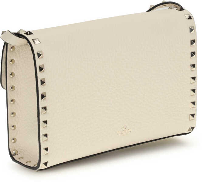 Genti de umar Valentino Garavani Small Rockstud crossbody Bag LIGHT IVORY Femei (BM 19727060) 3