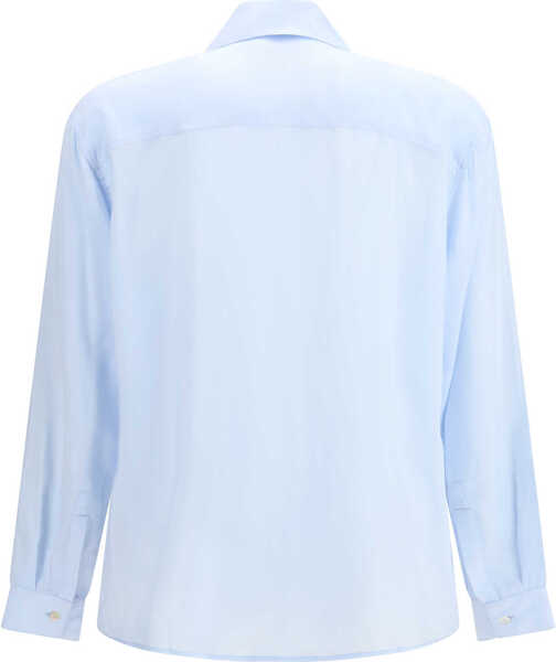 Camasi casual BAZISZT TINEES SHIRT LIGHT BLUE Barbati (BM 19727114) 2