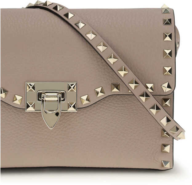 Genti de umar Valentino Garavani Small Rockstud crossbody Bag POUDRE Femei (BM 19727126) 4