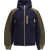 Sacai SPONGE SWEAT HOODIE NAVY&times;D/KHAKI