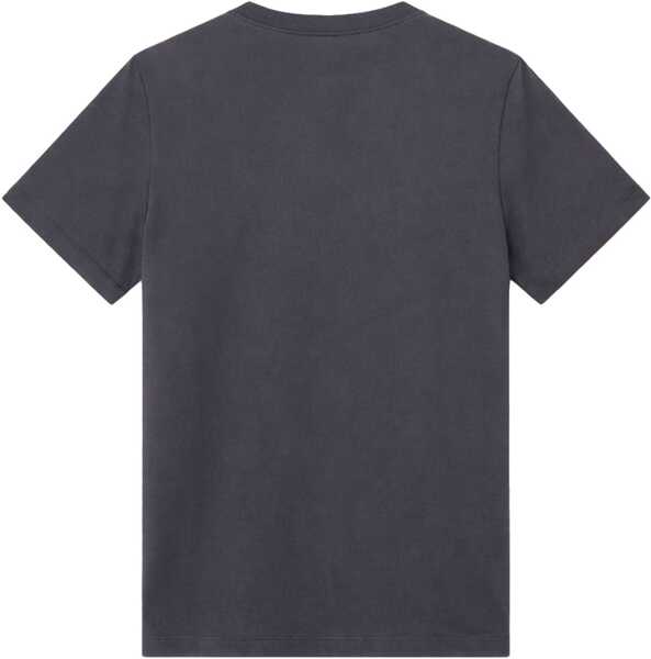 Tricouri Ganni T-Shirt With Logo BLACK Femei (BM 19727213) 2