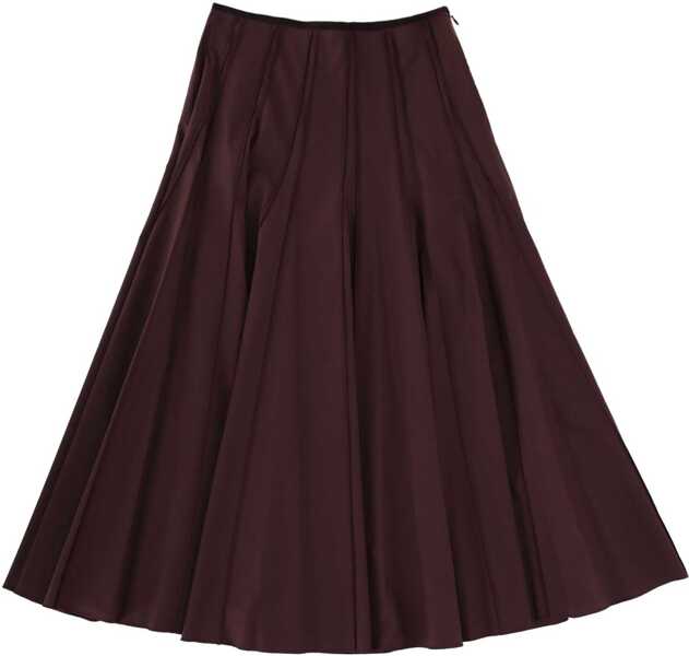 Fuste casual ALYSI Maxi Skirt Symposium BROWN Femei (BM 19727225) 2