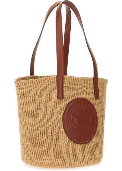 Genti de mana Chloe Large Horse Medal Bag BEIGE Femei (BM 19727231) 3