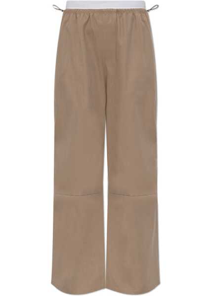Pantaloni casual Alexander Wang Double Layer Pants BEIGE Femei (BM 19727246) 2