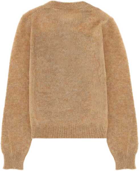 Pulovere casual Ganni Shirt With Print BEIGE Femei (BM 19727252) 2