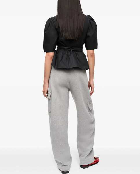 Bluze Ganni Tops With Ribbons BLACK Femei (BM 19727288) 3