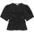 Ganni Tops With Ribbons BLACK