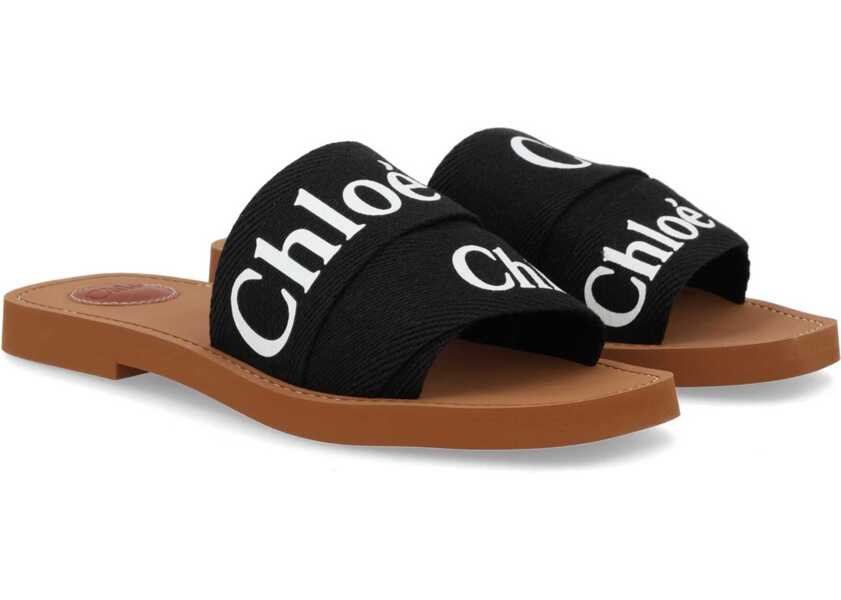 Sandale Chloe Sandal Woody BLACK Femei (BM 19727300) 2