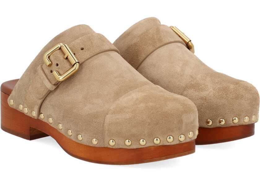 Sandale Chloe Mule Jeannette BEIGE Femei (BM 19727303) 2