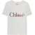 Chloe T-Shirt With Logo WHITE