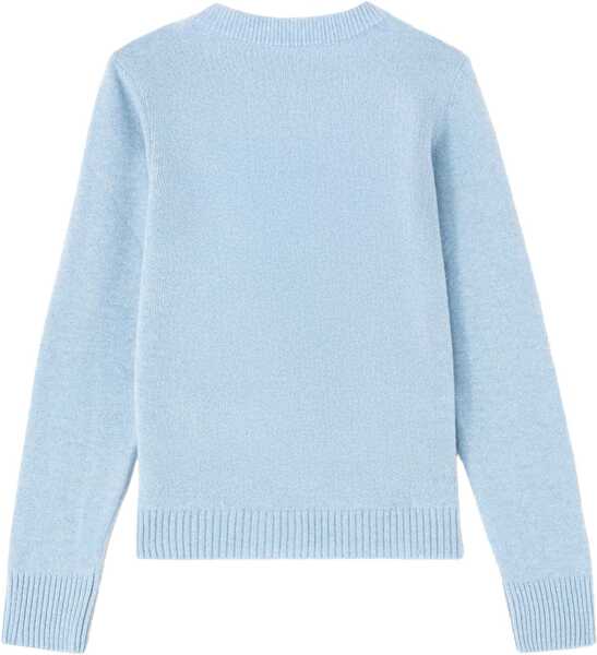 Pulovere casual Ganni Wool Jersey. AZURE Femei (BM 19727321) 2
