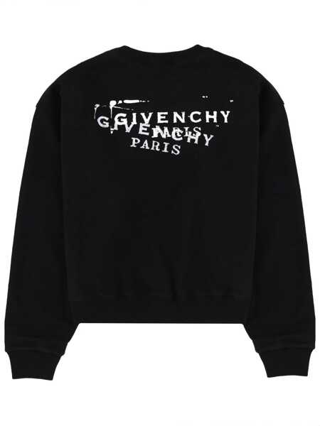 Bluze de trening Givenchy Felpa Con Stampa BLACK Femei (BM 19727327) 2