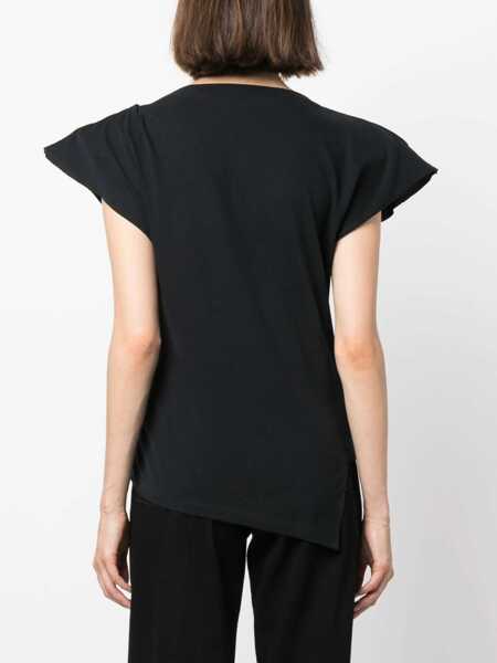 Tricouri Isabel Marant T-Shirt Sebani BLACK Femei (BM 19727330) 4