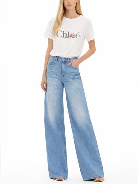 Blugi skinny Chloe Wide Leg Jeans DENIM Femei (BM 19727354) 2