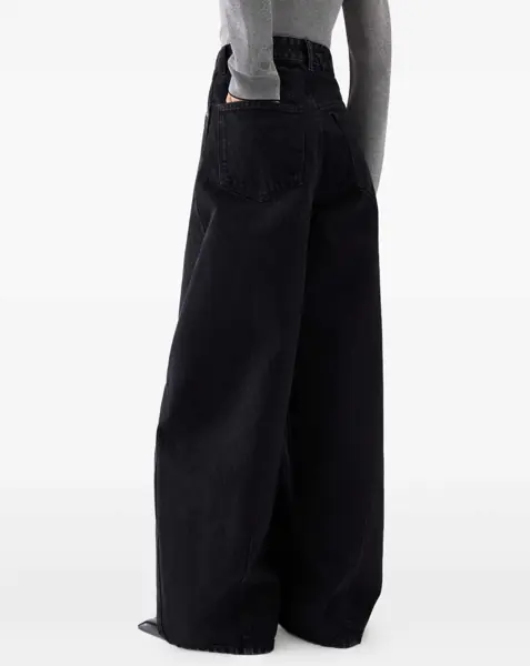 Blugi skinny JACQUEMUS Jeans Ovalo BLACK Femei (BM 19727357) 4