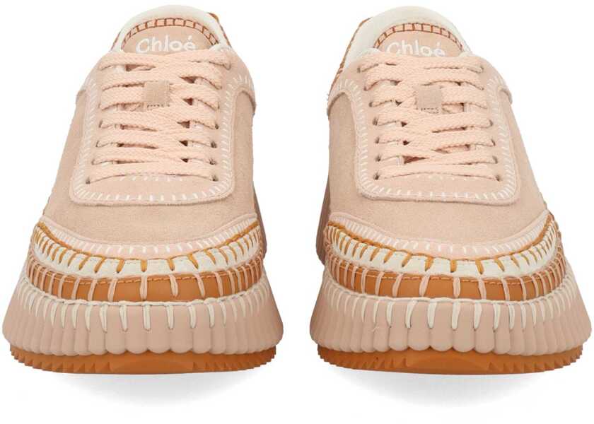 Sneakers Chloe Sneaker Nama PINK Femei (BM 19727360) 3
