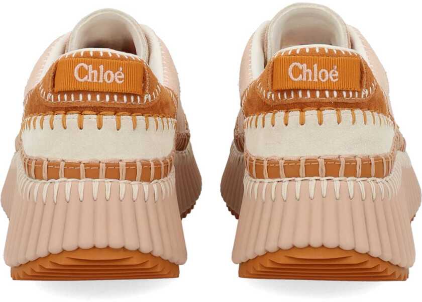 Sneakers Chloe Sneaker Nama PINK Femei (BM 19727360) 4