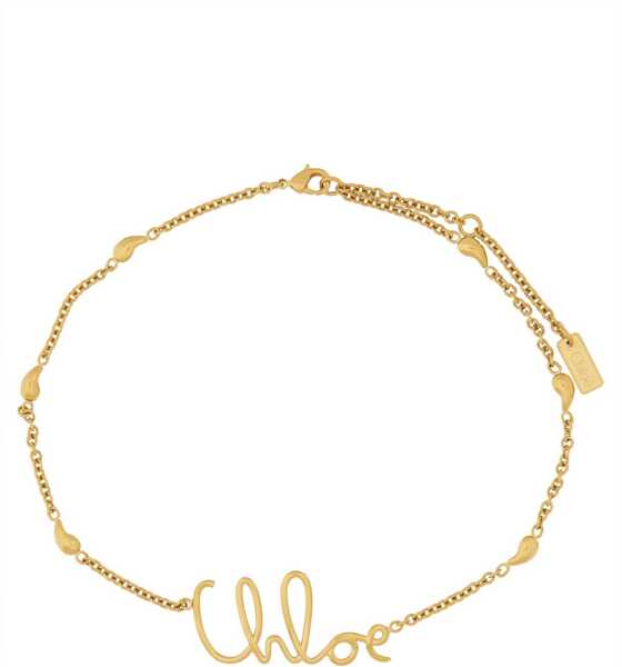 Coliere Chloe Logo Necklace GOLD Femei (BM 19727378) 2