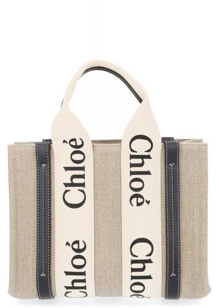 Genti de mana Chloe Tote Bag With Logo BEIGE Femei (BM 19727384) 3