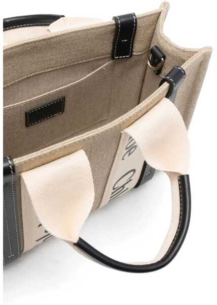 Genti de mana Chloe Tote Bag With Logo BEIGE Femei (BM 19727384) 5