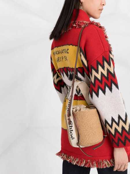 Genti de mana Chloe Woody Bucket Bag BEIGE Femei (BM 19727393) 5