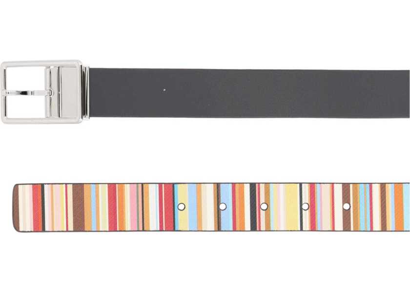 Curele Paul Smith Signature Stripe Belt MULTICOLOUR Barbati (BM 19727405) 2