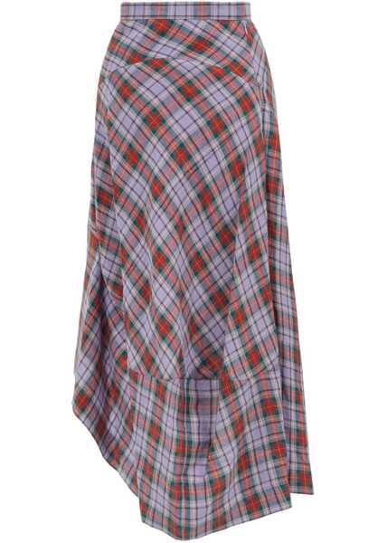 Fuste casual Vivienne Westwood Gonna Aeroplane MULTICOLOUR Femei (BM 19727408) 2