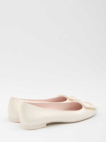 Balerini Roger Vivier Gommettine Roundy Ballerinas CREAM Femei (BM 19727630) 3