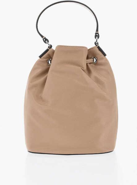 Genti de umar Michael Kors Michael Nylon Mini Bucket Bag Brown Femei (BM 19727660) 2
