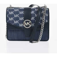 Genti de umar Michael Logoed Fabric Shoulder Bag Femei