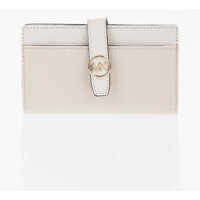 Portofele Michael Cotton Greenwich Wallet With Golden Effect Monogram Femei