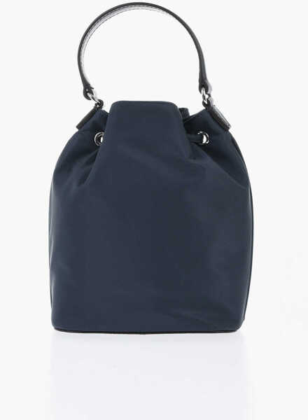 Genti de umar Michael Kors Michael Nylon Mini Khai Bucket Bag Blue Femei (BM 19727669) 2
